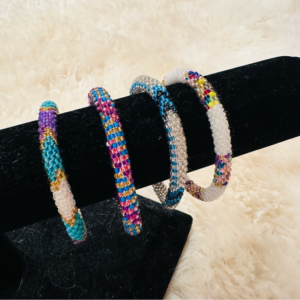 Sashka Co. Four Beaded Bracelets Bundle - Picture 6 of 6